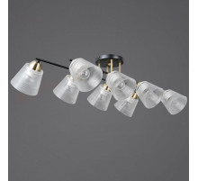 Люстра на штанге ILLUMICO IL0845 IL0845-8CSQ-25BKAB ELITE