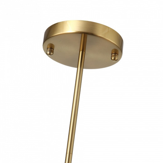 Люстра на штанге ST-Luce BLACK+BRASS SL1404.303.08