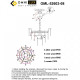Люстра на штанге Omnilux Casanuova OML-52603-08