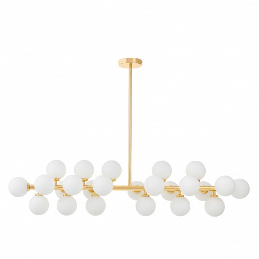 Люстра на штанге LUMINA DECO MARSIADA LDP 6033-24 GD