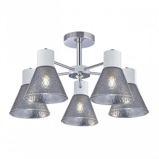 Люстра на штанге Arte Milano Napoli-322408 322408/5 CR+WH