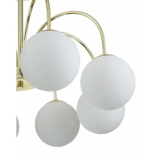 Люстра на штанге Indigo Voga 13017/8R Gold