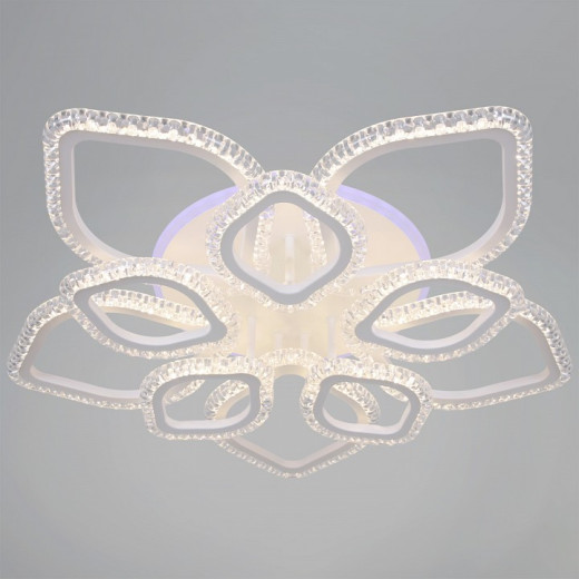 Люстра на штанге  56890-0.3-5+5A WH (RGB)