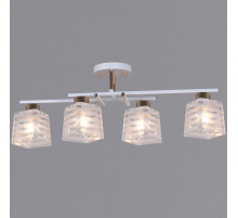 Люстра на штанге  09260-0.3-04 WH+FG