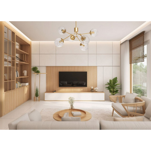 Люстра на штанге DeMarkt Гамбург 28 605018106