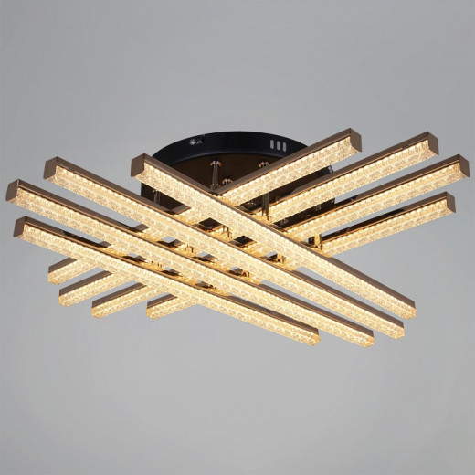 Люстра на штанге  86090-0.3-08 BK+FG