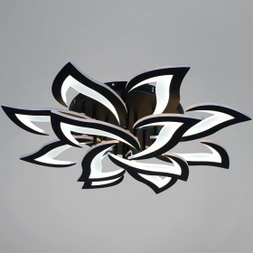 Люстра на штанге  30150-0.3-8+4 BK