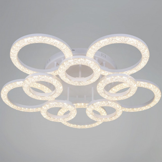 Люстра на штанге  87120-0.3-5+5C WH