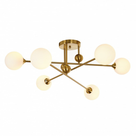 Люстра на штанге MyFar Stacy MR1010-6C