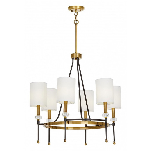 Люстра на штанге LUMINA DECO RODEZIO LDP 1229-6 MD