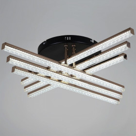 Люстра на штанге  86090-0.3-06A BK+FG