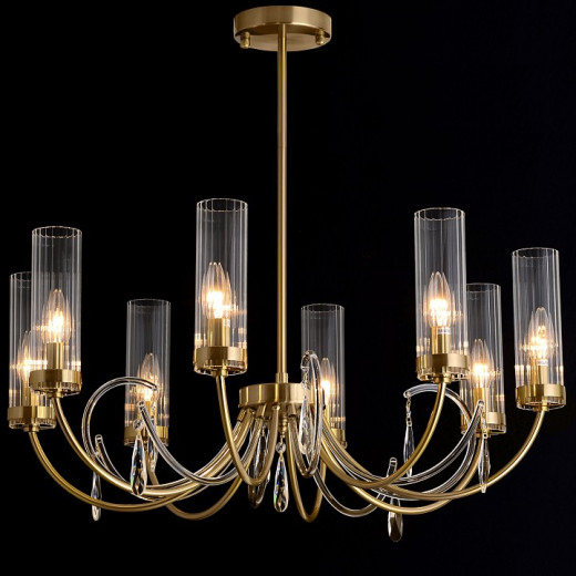 Люстра на штанге ILLUMICO  IL5267-8PLS-25 ELITE