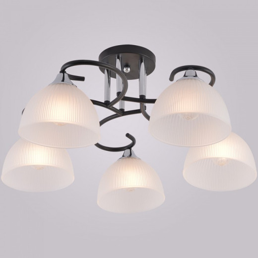 Люстра на штанге 01635-0.3-05 BK+CR