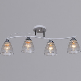 Люстра на штанге  87360-0.3-04 WH+CR