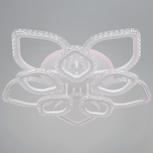 Люстра на штанге  56890-0.3-5+5A WH (RGB)