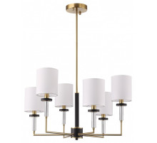 Люстра на штанге ST-Luce BLACK+BRASS SL1404.303.06