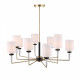 Люстра на штанге ST-Luce BLACK+BRASS SL1404.303.10