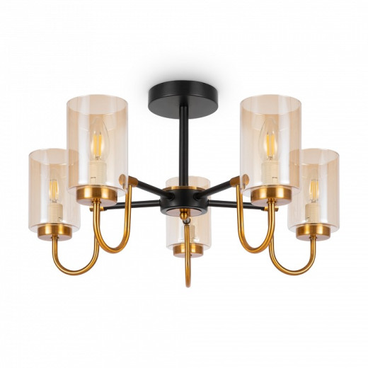 Люстра на штанге Freya Jewel FR5321CL-05BZ