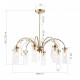 Люстра на штанге ST-Luce Luminera SL1401.303.10