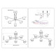 Люстра на штанге Ambrella Light FL FL71530