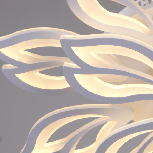 Люстра на штанге  10150-0.3-8+4 WH