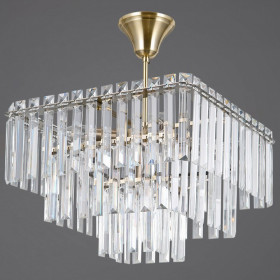 Люстра на штанге ILLUMICO IL3535 IL3535-5PSQ-25AB ELITE