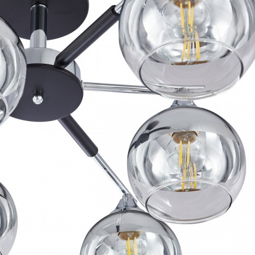 Люстра на штанге Arte Milano Napoli-9354 339354/6 CR+BK