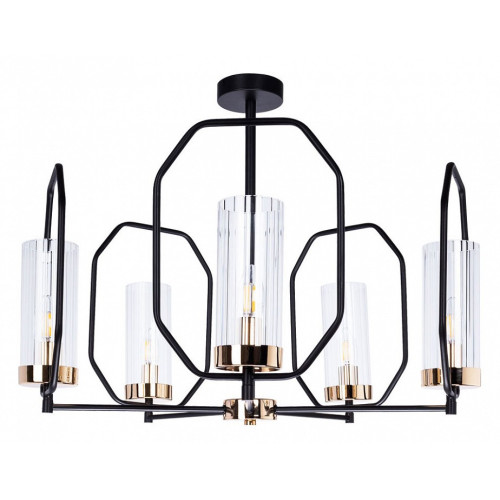Люстра на штанге Arte Lamp Celaeno A7004PL-5BK