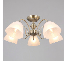 Люстра на штанге ILLUMICO  IL0897-5CSQ-26 AB ELITE