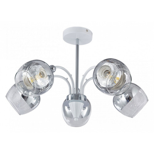 Люстра на штанге Arte Milano Napoli-326008 326008/5A WH+CR