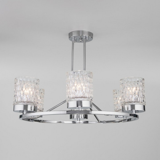 Люстра на штанге Eurosvet Calle 60127/6 хром