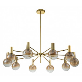 Люстра на штанге Indigo Collana 13015/10R Gold