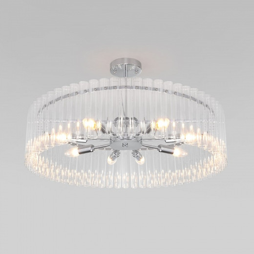 Люстра на штанге Bogate's Flamel 374/8 Smart хром