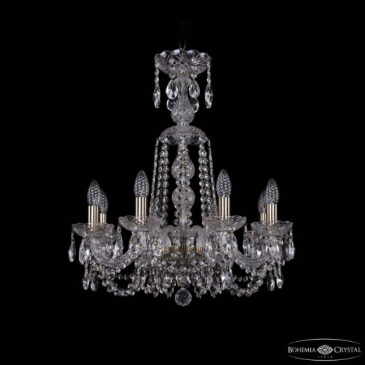 Подвесная люстра Bohemia Ivele Crystal 1402 1402/8/195/XL-65 Pa