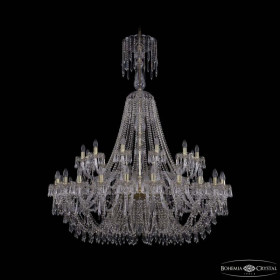 Подвесная люстра Bohemia Ivele Crystal 1403 1403/24+12/530/XL-160 G