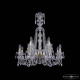 Подвесная люстра Bohemia Ivele Crystal 1402 1402/8+4/240/XL-77 G