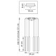 Подвесная люстра Lightstar Tubo L8T747247