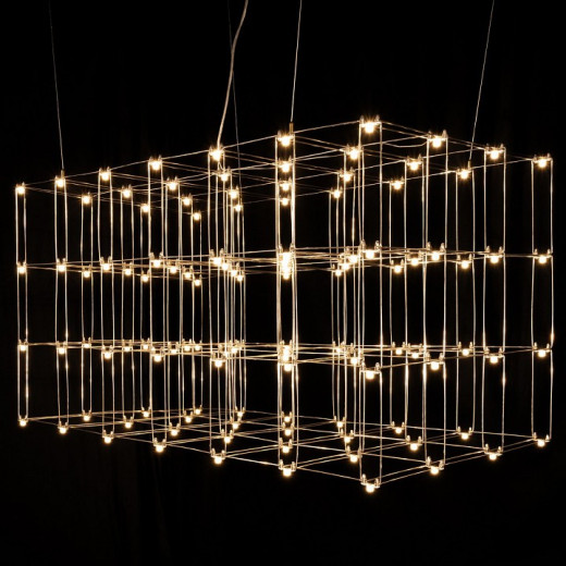 Подвесная люстра O-LUCE Cosmic ячейка 20 х 20 см 1094411-7