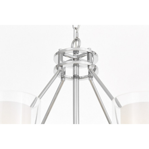 Подвесная люстра LUMINA DECO Marietta LDP 8025-8 CHR+WT