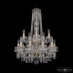 Подвесная люстра Bohemia Ivele Crystal 1403 1403/10+5/195/h-77/2d G