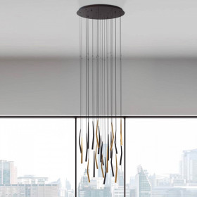 Подвесная люстра Mantra Boomerang 9377+9240 (24L)