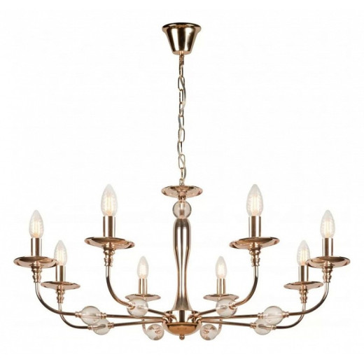 Подвесная люстра iLamp Aura 1030-8GD