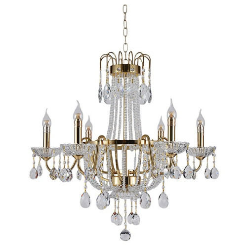 Подвесная люстра Newport ESMERALDA 1406/C bronze