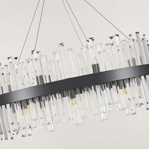 Подвесная люстра Arte Milano Белладжо 440110.840.24.G9.A1 BK