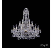 Подвесная люстра Bohemia Ivele Crystal 1403 1403/12+6/240/h-76 G