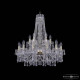 Подвесная люстра Bohemia Ivele Crystal 1403 1403/12+6/240/h-76 G