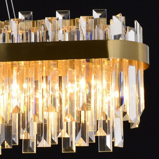 Подвесная люстра ILLUMICO IL5189 IL5189-8LLS-29 BRASS MIRAGE