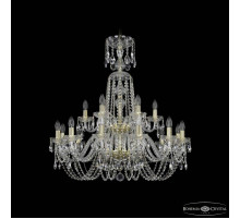 Подвесная люстра Bohemia Ivele Crystal 1402 1402/12+6/300/XL-91/2d G