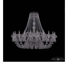 Подвесная люстра Bohemia Ivele Crystal 1409 1409/24/530 Ni