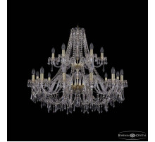 Подвесная люстра Bohemia Ivele Crystal 1403 1403/12+6/360/2d G